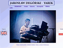Tablet Screenshot of degorski.art.pl